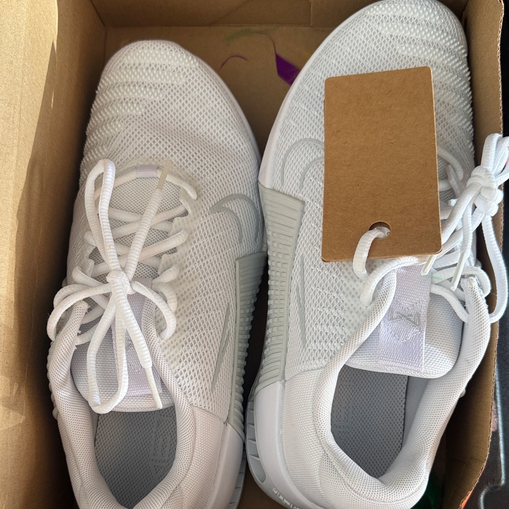 White Nike Athletic Sneakers
